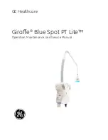 Preview for 1 page of GE Giraffe Blue Spot PT Lite Operation, Maintenance And Service Manual