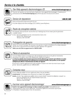 Preview for 58 page of GE GSH25JFPACC and Owner'S Manual And Installation Instructions