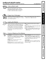 Preview for 7 page of GE GSLS1100 Owner'S Manual & Installation Instructions