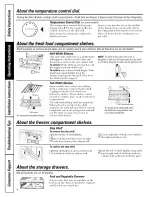 Preview for 4 page of GE GTH16BBXYRCC and Owner'S Manual And Installation Instructions