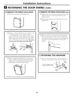 Preview for 12 page of GE GTH16BBXYRCC and Owner'S Manual And Installation Instructions