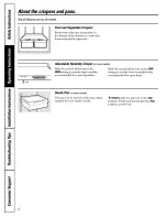 Preview for 8 page of GE GTS18DBPFLCC and Owner'S Manual And Installation Instructions