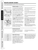 Preview for 10 page of GE GTS18DBPFLCC and Owner'S Manual And Installation Instructions