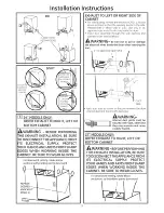 Preview for 9 page of GE GTUP240GM4WW Installation Instructions Manual