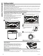 Preview for 14 page of GE GTW480 Owner'S Manual & Installation Instructions