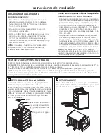 Preview for 55 page of GE GTW490 Owner'S Manual & Installation Instructions