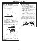 Preview for 8 page of GE GX1S50R Owner'S Manual And Installation Instructions