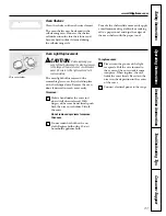 Preview for 37 page of GE J2B915 Owner'S Manual & Installation Instructions