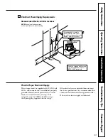 Preview for 43 page of GE J2B915 Owner'S Manual & Installation Instructions