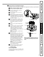 Preview for 47 page of GE J2B915 Owner'S Manual & Installation Instructions