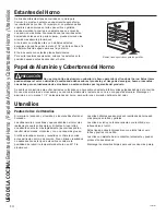 Preview for 42 page of GE JA624RNSS Owner'S Manual