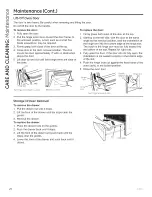 Preview for 20 page of GE JB250DF2CC Owner'S Manual