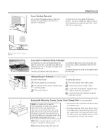 Preview for 33 page of GE JB705DT1BB Owner'S Manual