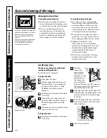 Preview for 20 page of GE JBP35SMSS Owner'S Manual