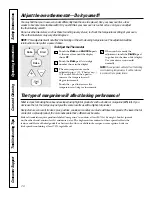 Preview for 20 page of GE JBP62DMWW Owner'S Manual