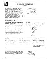 Preview for 30 page of GE JBP79 Use And Care & Installation Manual