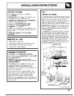 Preview for 33 page of GE JBP79 Use And Care & Installation Manual