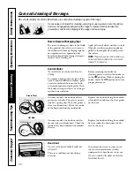 Preview for 22 page of GE JBP83 Owner'S Manual