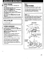 Preview for 25 page of GE JBS02P Use And Care & Installation Manual