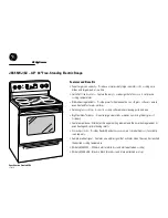 Preview for 2 page of GE JBS55WJ/BJ Dimensions And Installation Information