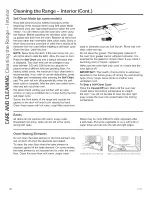 Preview for 20 page of GE JBS60 Owner'S Manual