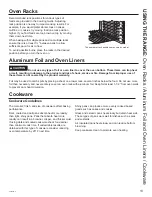 Preview for 13 page of GE JBS65 Owner'S Manual