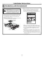 Preview for 3 page of GE JCP910 Installation Instructions Manual