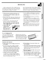 Preview for 19 page of GE JDC27 Use And Care Manual