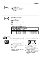 Preview for 15 page of GE JE1140 Operating Instructions Manual