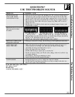 Preview for 33 page of GE JGAS24 Use And Care & Installation Manual