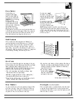 Preview for 13 page of GE JGBC15 Use And Care & Installation Manual