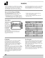 Preview for 14 page of GE JGBC15 Use And Care & Installation Manual