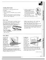 Preview for 13 page of GE JGBC15GER Use And Care & Installation Manual