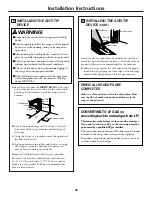 Preview for 44 page of GE JGBP30WEH3WW Owner'S Manual & Installation Instructions