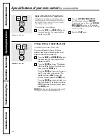 Preview for 14 page of GE JGBP35 Owner'S Manual And Installation Instructions