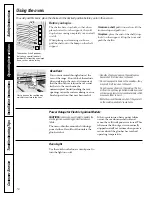 Preview for 16 page of GE JGBP35 Owner'S Manual And Installation Instructions