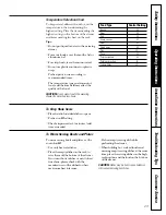 Preview for 23 page of GE JGBP35 Owner'S Manual And Installation Instructions