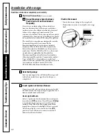 Preview for 40 page of GE JGBP35 Owner'S Manual And Installation Instructions