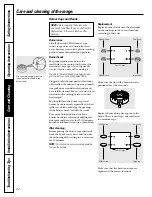 Preview for 22 page of GE JGBP35GXAWW Owner'S Manual & Installation Instructions