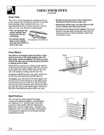 Preview for 14 page of GE JGBP35WEV3WW Use And Care & Installation Manual