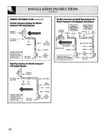 Preview for 38 page of GE JGBP35WEV3WW Use And Care & Installation Manual