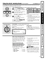 Preview for 23 page of GE JGBP36 Owner'S Manual & Installation Instructions