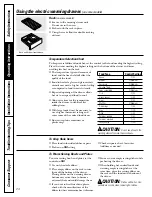 Preview for 24 page of GE JGBP36 Owner'S Manual & Installation Instructions