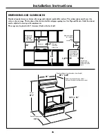 Preview for 35 page of GE JGBP36 Owner'S Manual & Installation Instructions