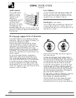 Preview for 14 page of GE JGBS02EM Use And Care & Installation Manual