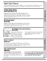 Preview for 47 page of GE JGBS02EM Use And Care & Installation Manual