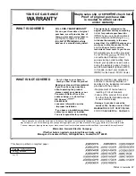 Preview for 48 page of GE JGBS02EM Use And Care & Installation Manual