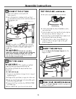 Preview for 11 page of GE JGGB27 Assembly Instructions Manual