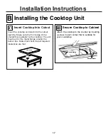 Preview for 17 page of GE JGP321 Owner'S Manual And Installation Instructions