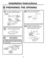 Preview for 18 page of GE JGP337 Owner'S Manual And Installation Instructions